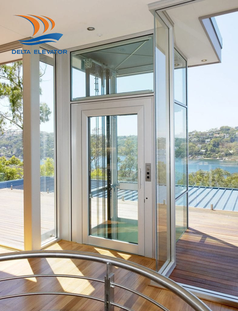 Thang máy kính ngoài trời chính là "đặc sản" giúp các resort và khách sạn hạng sang ghi điểm tuyệt đối