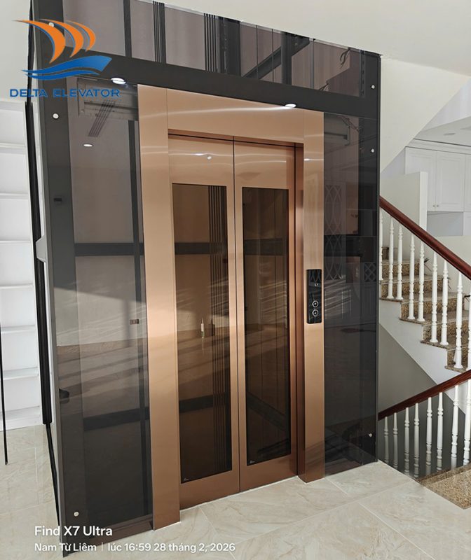 Thang máy gia đình không hố pit và thông tin quan trọng