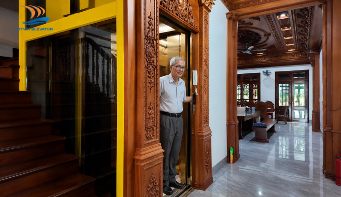 Lựa chọn thang máy phù hợp cho người lớn tuổi