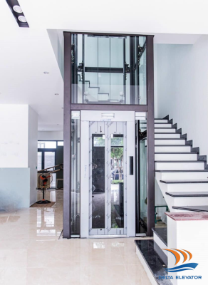 Dự án thực tế nhà ống 3m đã lắp thang máy thành công