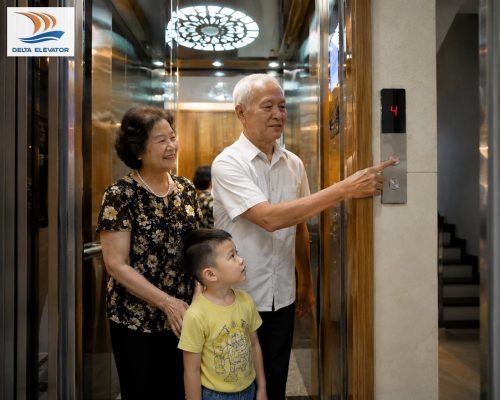 Một bộ thang máy phù hợp nhu cầu thực tế giúp gia đình sử dụng an toàn và bền lâu