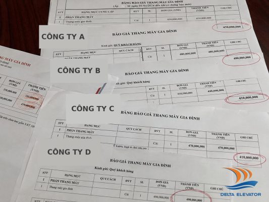 Báo giá rẻ chưa chắc là tiết kiệm nếu thiếu hạng mục
