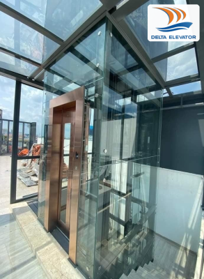 Thang máy ngoài trời có thể đẹp nhưng chưa chắc phù hợp với từng công trình