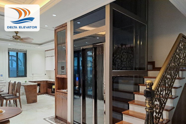 Thang máy phù hợp với gia đình có nhà nhiều tầng