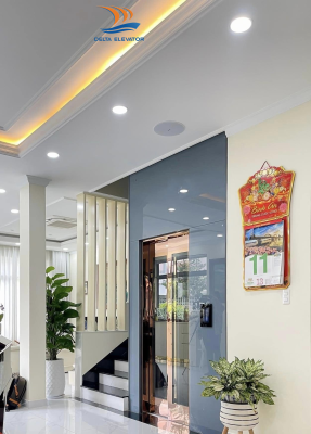 Lắp đặt thang máy đẹp cho gia đình