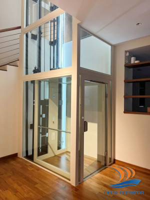Lắp đặt thang máy Mini phù hợp với nhà có diện tích nhỏ