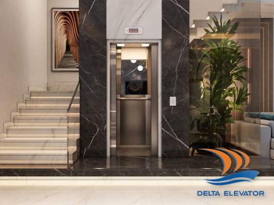 Sử dụng thang máy mini Delta giúp gia đình đảm bảo an toàn lâu dài