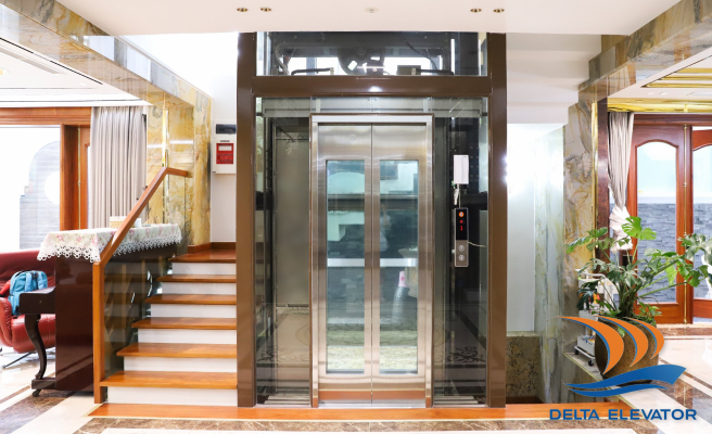 Thang máy kính phù hợp cho nhà phố hiện nay