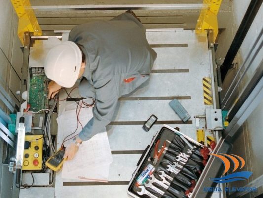 Bảo trì định kỳ giúp kéo dài tuổi thọ các linh kiện thang máy