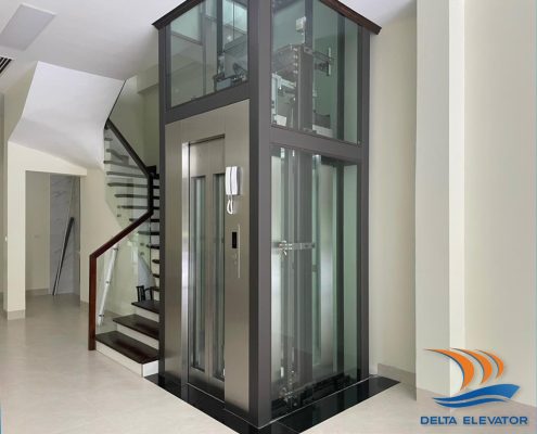 Thang máy gia đình phù hợp với nhà phố hiện nay