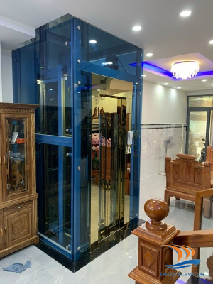 Giải pháp thang máy cho nhà cải tạo hạn chế đập phá kết cấu hiện có