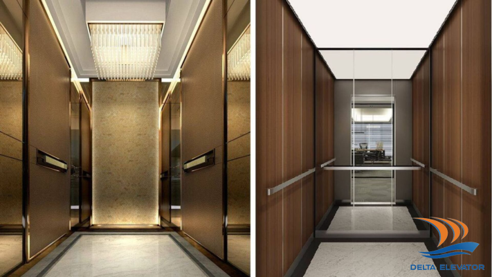 Để thang máy vận hành êm, cabin và đối trọng cần được cân bằng với nhau
