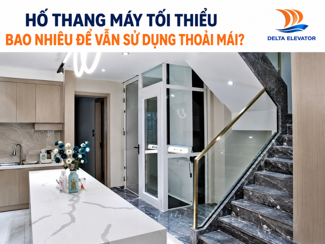 Hố Thang Máy Tối Thiểu Bao Nhiêu Để Vẫn Sử Dụng Thoải Mái?