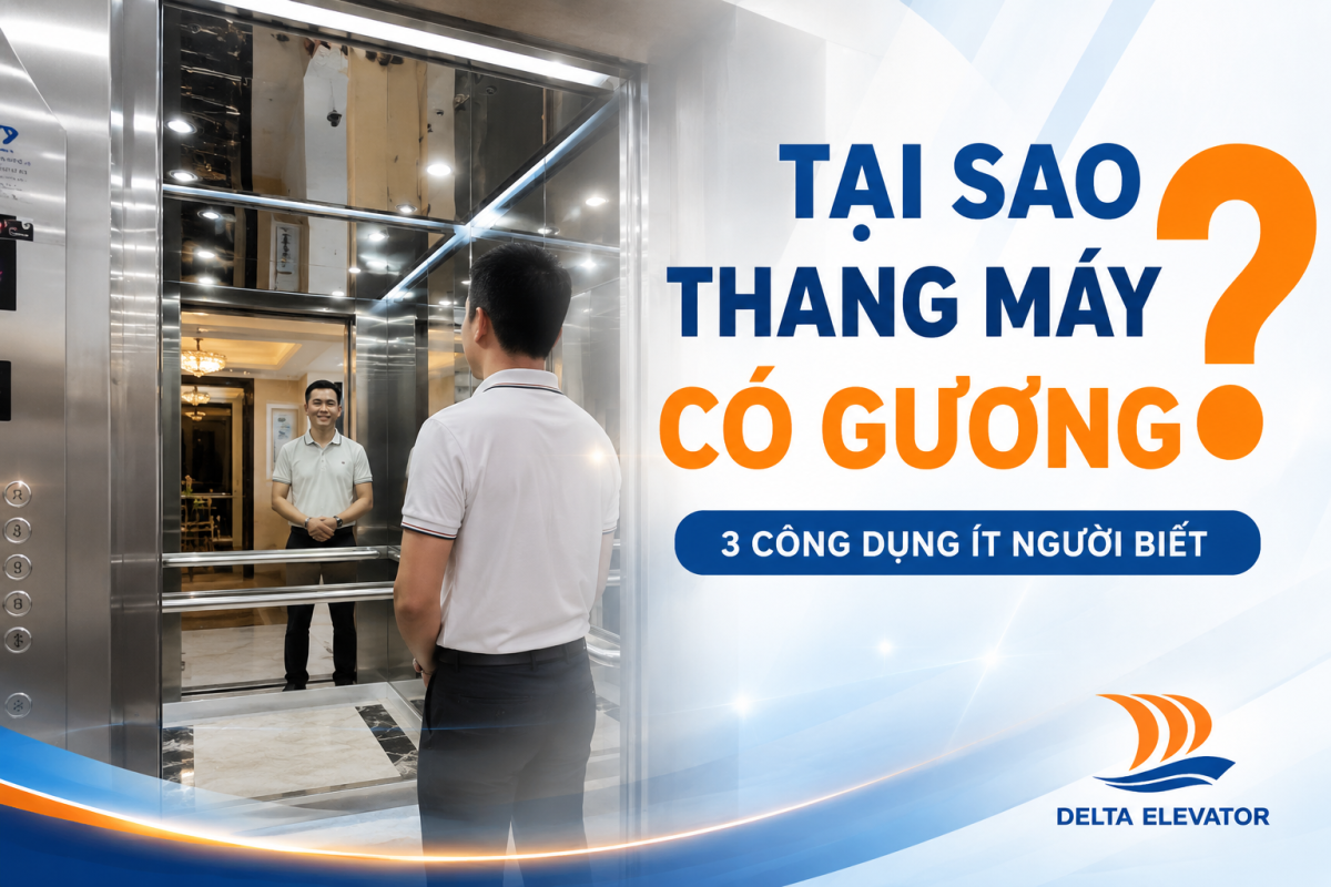 Tại Sao Thang Máy Có Gương? 3 Công Dụng Ít Người Biết