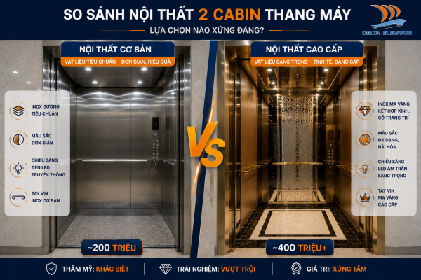 So sánh chất lượng hoàn thiện nội thất cabin giữa hai phân khúc