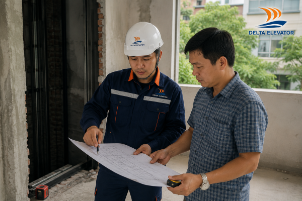 Khảo sát và tư vấn từ đơn vị có kinh nghiệm giúp tránh sai lầm khi lắp thang máy