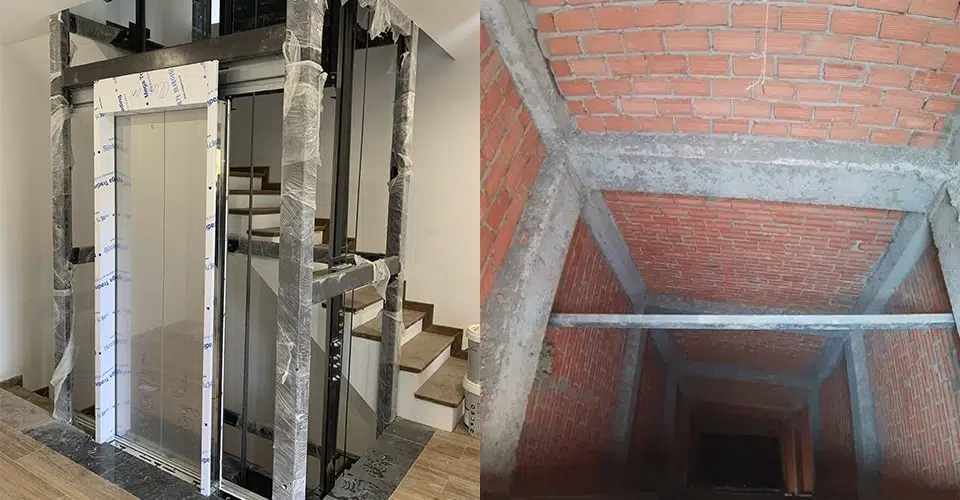Chi phí cải tạo và gia cố công trình khi lắp thang máy cho nhà đang sử dụng