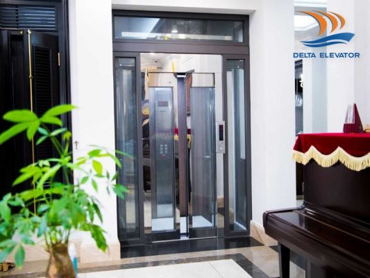 Lựa chọn thang máy biệt thự dựa vào số tầng của công trình