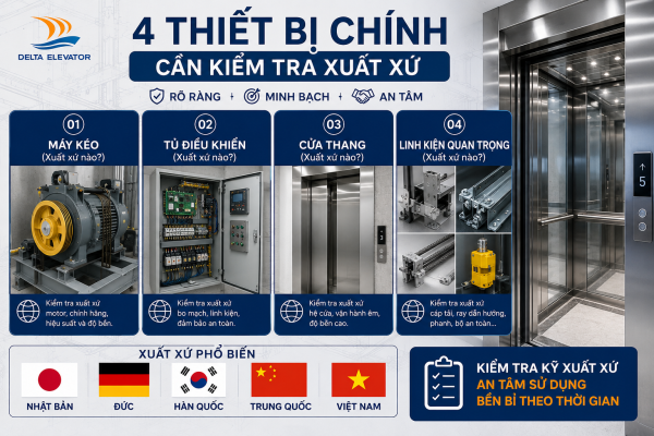 4 Thiết bị chính cần kiểm tra xuất xứ