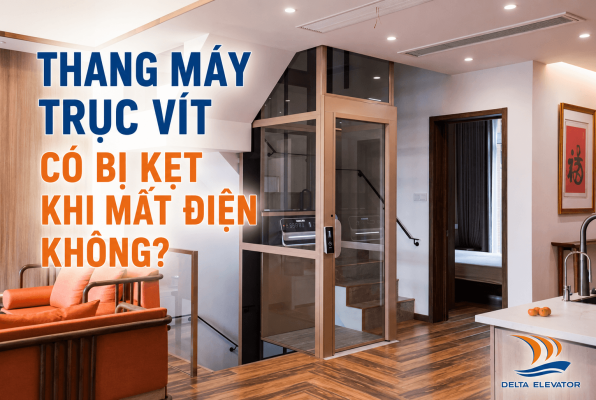 Thang Máy Trục Vít Có Bị Kẹt Khi Mất Điện Không?
