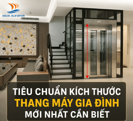 Tiêu Chuẩn Kích Thước Thang Máy Gia Đình Mới Nhất Cần Biết
