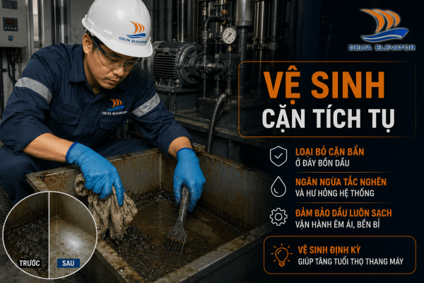 Cần vệ sinh làm sạch bồn chứa dầu