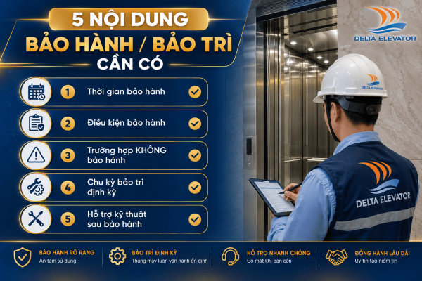 5 Nội dung về bảo hành và bảo trì cần có
