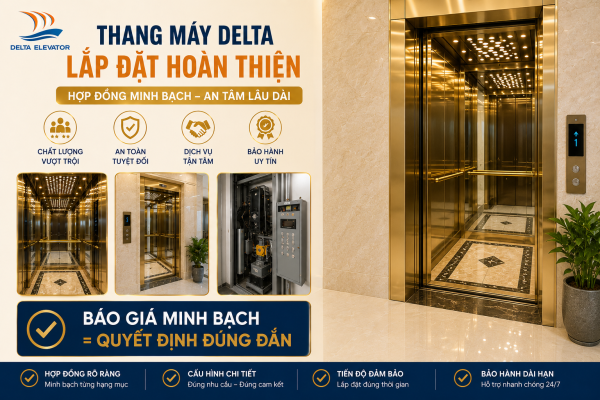 Lựa chọn thang máy phù hợp cho gia đình