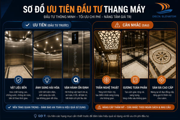 Ưu tiên công năng cabin trước khi đầu tư vào thiết kế cầu kỳ