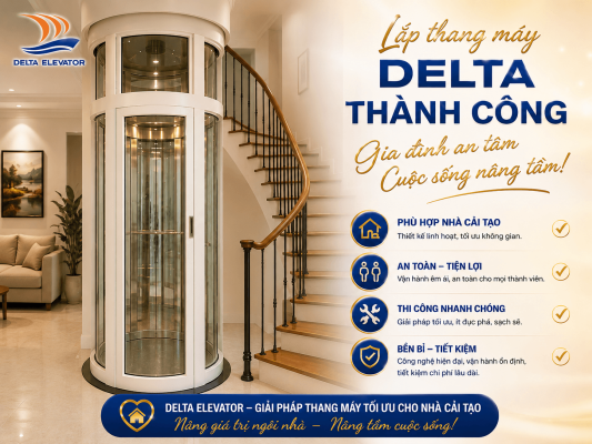 Lựa chọn thang máy phù hợp cho gia đình