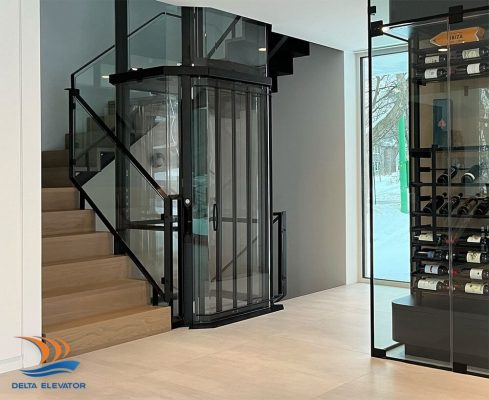 Sử dụng thang máy cabin kính giúp gia đình an toàn hơn mỗi ngày