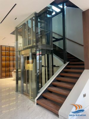 thang máy gia đình liên doanh thường có thời gian sản xuất và cung cấp linh hoạt hơn