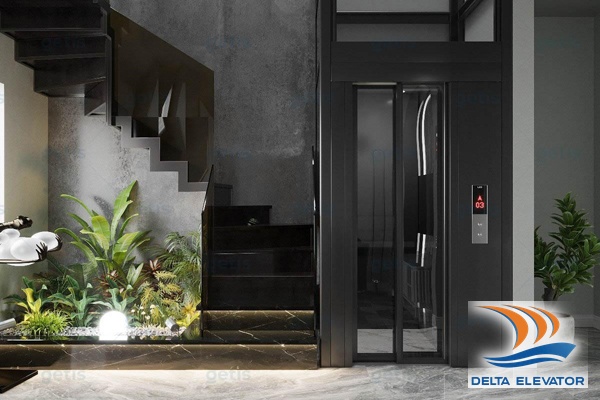 Thang máy gia đình liên doanh kết hợp linh kiện nhập khẩu và sản xuất trong nước