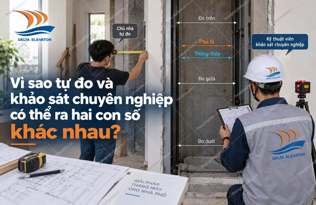 Vì sao tự đo và khảo sát chuyên nghiệp có thể ra hai con số khác nhau? Vì sao tự đo và khảo sát chuyên nghiệp có thể ra hai con số khác nhau?